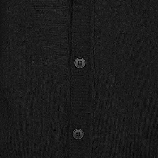 EMPORIO ARMANI 阿玛尼 男士羊毛长袖针织开衫 黑色 8N1E21 1M67Z 0999 商品图2