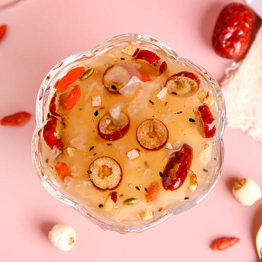 【买1送1】木糖醇红枣银耳藕粉羹营养早餐代餐饱腹速溶颗粒连藕粉罐装 商品图8