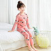 【甄选新疆长绒棉 透气舒适无束缚】儿童内衣套装纯棉宝宝长袖睡衣保暖秋衣秋裤男女中大童家居 服童装 商品缩略图9