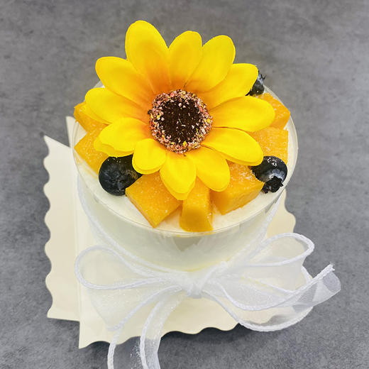 教师节礼盒（3寸蛋糕+仿真花束） 商品图3