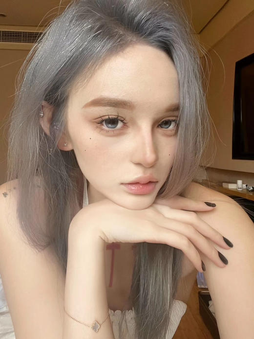 【年抛】海上生花 favorrbeauty  | 中直径14.2，着色13.3 | 蓝色美瞳 商品图3