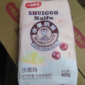 小猪泰德沙琪玛袋装408g 水果奶芙