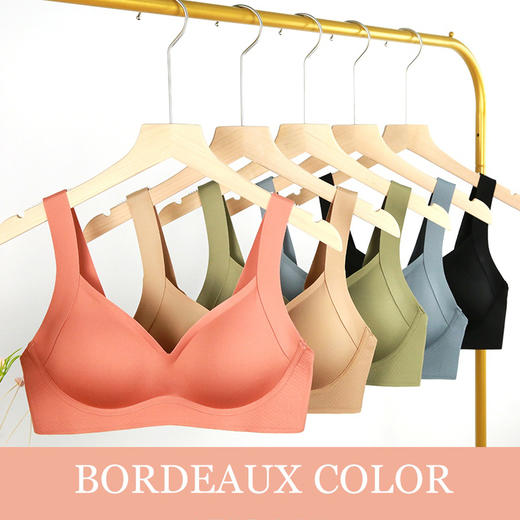 林小眠抱抱内衣，超值2件 穿出饱满胸型，Q弹柔软好舒服林小眠抱抱内衣 | 无钢圈，包裹承托力好，高弹无痕收副乳 商品图3