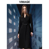 VIMAGE纬漫纪秋季新款时尚个性帅气可拆卸风衣外套V1804412 商品缩略图5