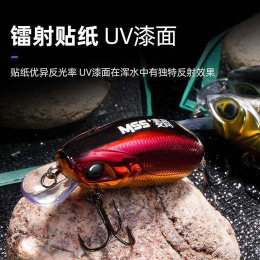 狂鼠摇滚小胖远投夜光路亚饵假饵 商品图4