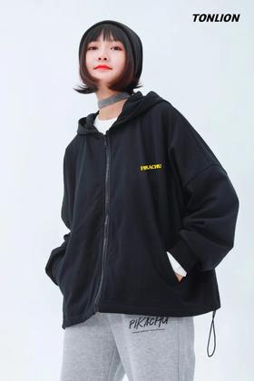 唐狮00290宝可梦情侣款联名款外套