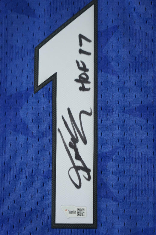 收藏系列 麦迪 魔术队1号蓝色加签款 亲笔签名球衣 商品图5