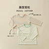 【100元任选10件】【柔软精梳棉 贴身不磨肌肤】简约百搭条纹T恤PQTX2209 商品缩略图3