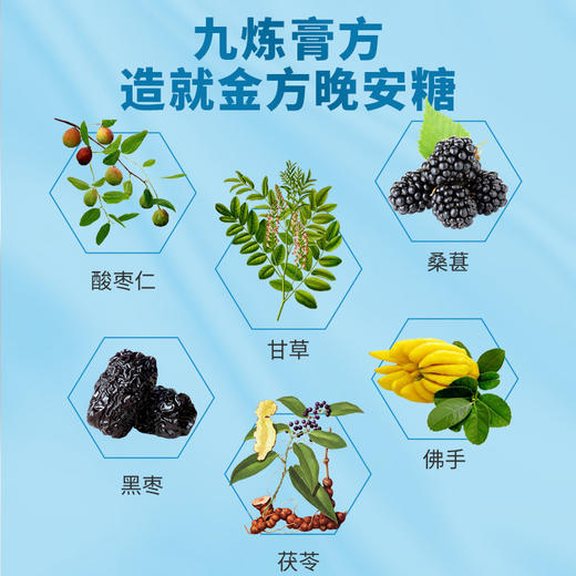 【买1送1，近效期到23年10月，介意慎拍】夜梦酸枣仁爆浆软糖 4g*20颗 | 邓老金方 商品图3