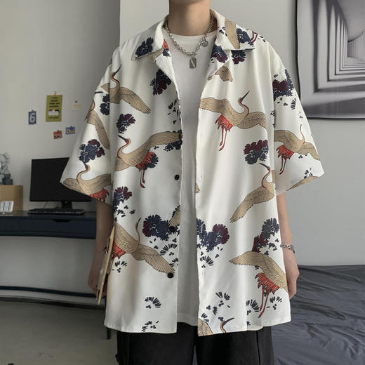 裁缝学苑MQ10夏季韩版潮流短袖花衬衫纸样男士服装做衣服样板打版 商品图1