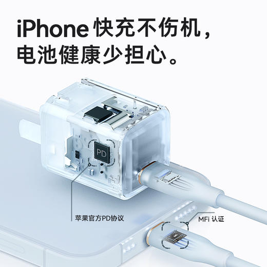 【热销】Anker安克安芯充Pro适配苹果充电器头30W氮化镓快充iPhone14/ipad手机充电器苹果13/12promaxA2147 商品图12