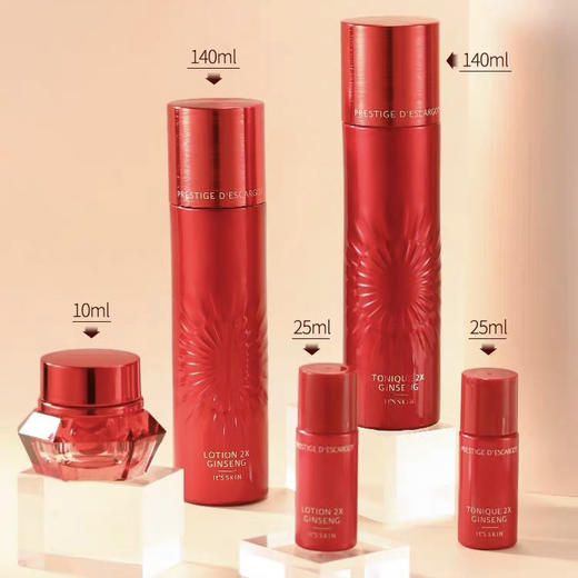 韩国 Its Skin伊思 红参蜗牛深层滋润水乳/2件套 (爽肤水140ml+乳液140ml) 商品图10