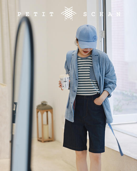 【经典款】PETIT SCHAN小闪 #041 Petit Schan’s seal 经典小闪印戳 英国进口camira面料城市运动经典棒球帽 商品图7