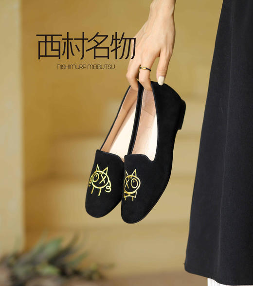 西村名物2021秋季新款时尚休闲单鞋X21CE34741 商品图0