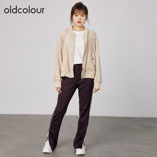 oldcolour秋商场同款纯色小个子休闲气质短外套女N32041233 商品图2