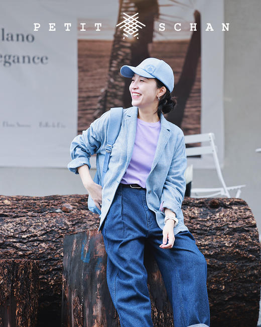 【经典款】PETIT SCHAN小闪 #041 Petit Schan’s seal 经典小闪印戳 英国进口camira面料城市运动经典棒球帽 商品图4