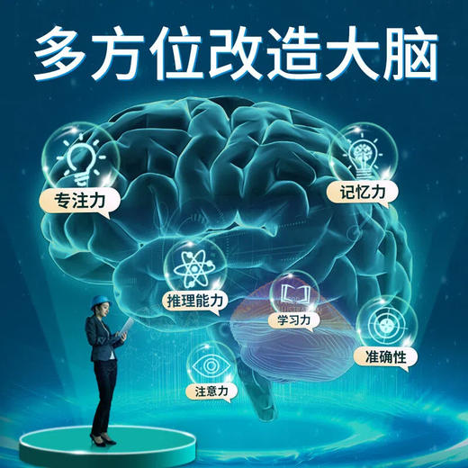 【买2送1，Auerstar进口DHA藻油胶囊】辅助促进大脑、视力发育！补脑，提高记忆力！儿童学生成人孕妇都可以吃！每粒含纯DHA150mg！一盒90粒！ 商品图7