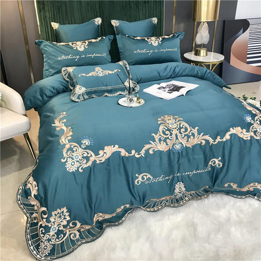 RZH-QH55166新款欧式全棉刺绣四件套 商品图6