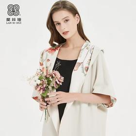 4F LANSIHUI兰丝绘 短袖风衣