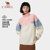 CAMEL骆驼户外女半开胸抓绒衣2022春秋摇粒绒内胆卫衣颗粒绒外套 AA32263618 商品缩略图0