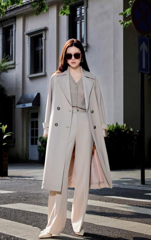 2楼L.MAIXIA露玛莉先羊毛混纺风衣2022年新款 商品图1