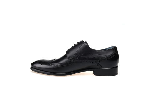 豪麟名鞋奥莱都彭男鞋牛皮革皮鞋E31220204黑色  原价5260元 商品图1