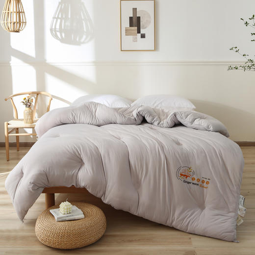 生姜暖绒秋冬被、、加厚保暖、蕴含天然生姜萃取精华、防寒保暖、被窝里面的小太阳-yc 商品图8