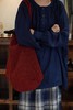 Antiquites ichi多色格纹背包 商品缩略图1