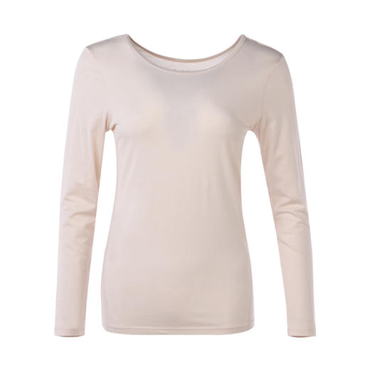 都市丽人轻暖5至15度女士棉质单件超薄RC5050薄单件上衣保暖衣LW2DA1 商品图5