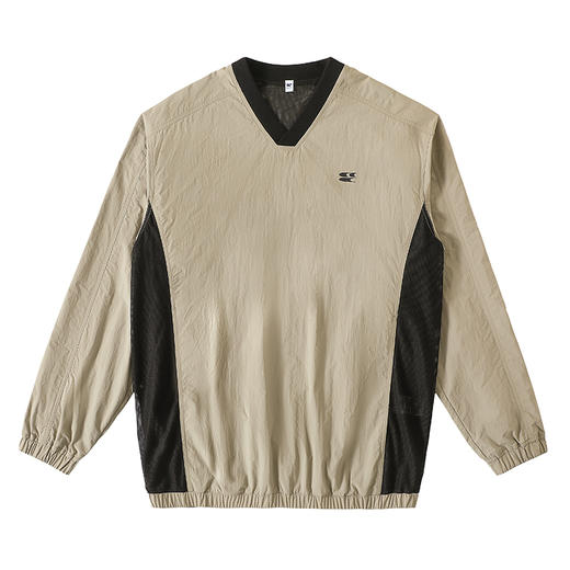 CryingCenter 卡其拼接 经典复古街头运动球衣足球服 哭喊中心 商品图4