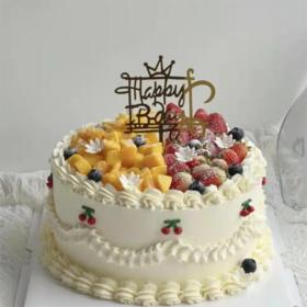 水果派对【夹心:芒果＋扁桃仁榛子酱】