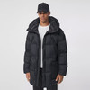 BURBERRY 巴宝莉 男士徽标贴花尼龙连帽羽绒服 炭灰色 8043846 A2232 商品缩略图1