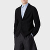 EMPORIO ARMANI 阿玛尼 男士羊绒休闲长袖西装外套 黑色 H31G37 C1055 999 商品缩略图1