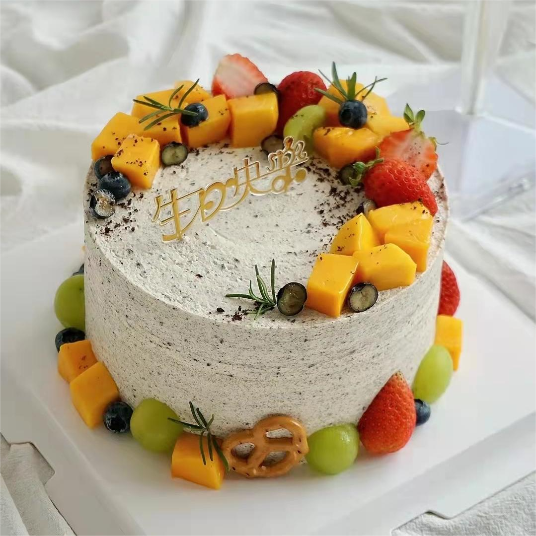 奥利奥咸奶油【夹心：芒果＋奥利奥+扁桃仁榛子酱】