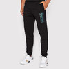 EMPORIO ARMANI EA7 阿玛尼 男士棉质字母徽标印花休闲运动裤 黑色 6LPP73 PJ05Z 1200 商品缩略图1