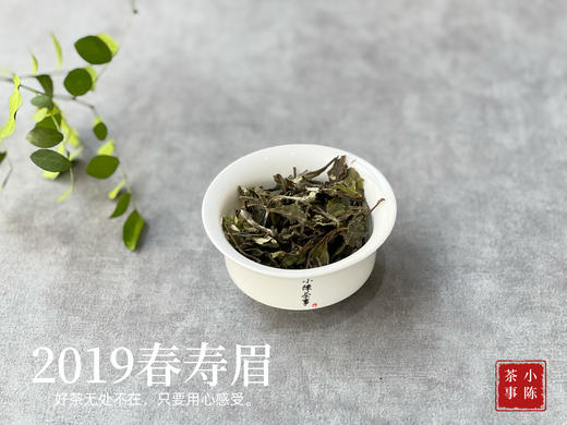 5年陈的花弄影，2019高山一级春寿眉，秀美清灵，丽色天成 商品图3