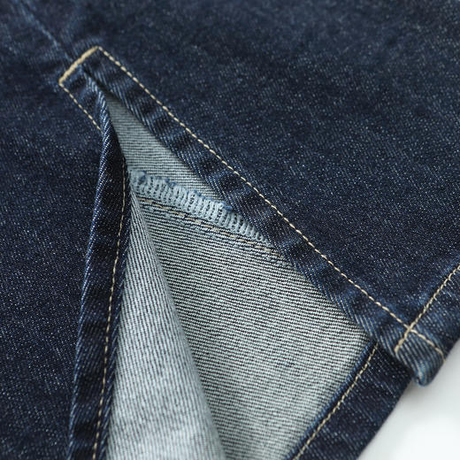 谜底牛仔裤女2022秋新款自然腰紧身显瘦复古喇叭裤女229MK6206 商品图3