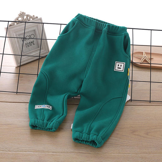 【限时特惠 加绒加厚】儿童运动裤休闲裤秋冬新款童裤棉卫裤中小童男裤韩版潮流加绒 商品图8