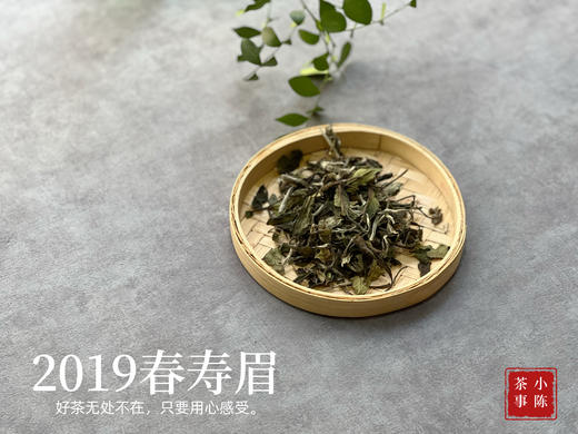 5年陈的花弄影，2019高山一级春寿眉，秀美清灵，丽色天成 商品图1