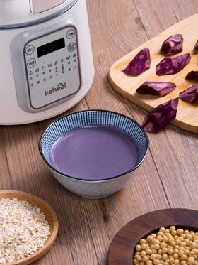 紫薯燕麦豆浆制作方法