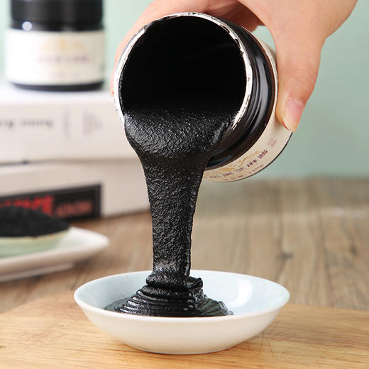 杞冠臻选 | 有机黑芝麻酱210g  传统石磨，有机黑芝麻，配料只有黑芝麻 商品图2