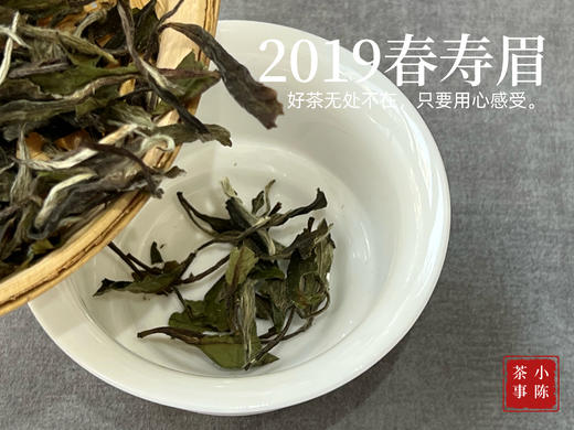 5年陈的花弄影，2019高山一级春寿眉，秀美清灵，丽色天成 商品图2