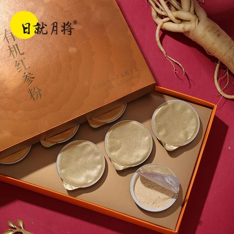 有机红参粉（80克/盒）