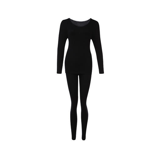 都市丽人超级暖负15度以下女士正价无缝无缝面料加厚套装保暖衣LW23A5 商品图5