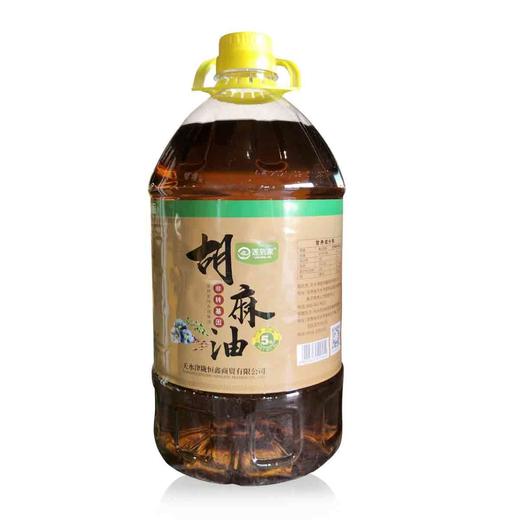 华喜优选 甘肃麦积胡麻油5L 商品图0