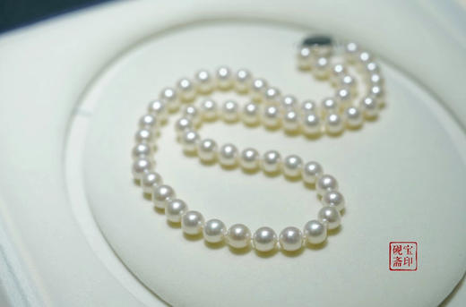 珍珠高光项链 7mm（一周发货） 商品图2