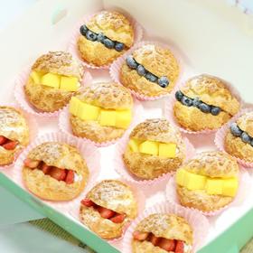 12个水果泡芙