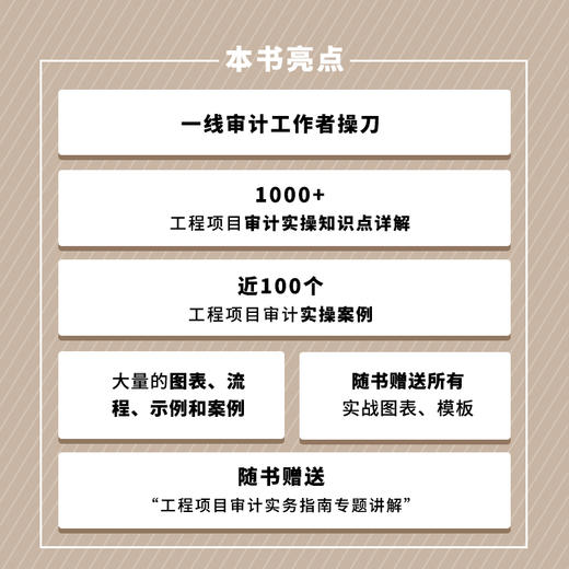 工程项目审计实务指南 审计实务工具书内审内部控制审计财务审计会计造价审计/绩效审计 商品图1