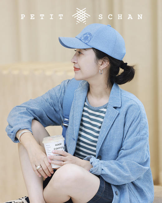 【经典款】PETIT SCHAN小闪 #041 Petit Schan’s seal 经典小闪印戳 英国进口camira面料城市运动经典棒球帽 商品图0