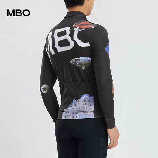 MBO男子全场景抓绒长袖骑行服秋冬户外公路车骑行外套 朋克 (经销商专拍链接，非经销商拍单不发货） 商品图2
